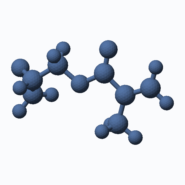 Glycidyl methacrylate (CAS 106-91-2), C7H10O3 - 3D ball-and-stick molecular model, MolGod STL preview Glycidyl methacrylate (CAS 106-91-2), C7H10O3 - 3D ball-and-stick molecular model, MolGod STL preview