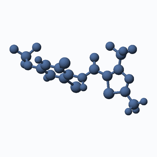 Thifluzamide (CAS 130000-40-7), C13H6Br2F6N2O2S - 3D ball-and-stick molecular model, MolGod STL preview Thifluzamide (CAS 130000-40-7), C13H6Br2F6N2O2S - 3D ball-and-stick molecular model, MolGod STL preview