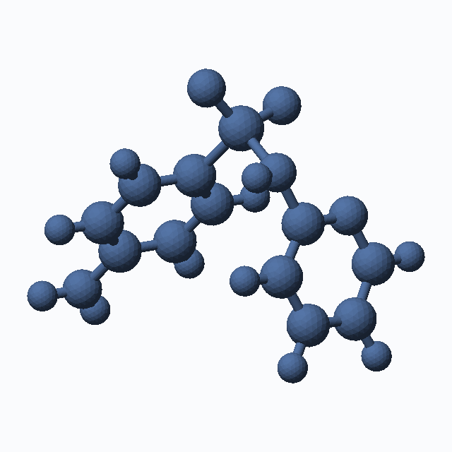 Sulfapyridine (CAS 144-83-2), C11H11N3O2S - 3D ball-and-stick molecular model, MolGod STL preview Sulfapyridine (CAS 144-83-2), C11H11N3O2S - 3D ball-and-stick molecular model, MolGod STL preview