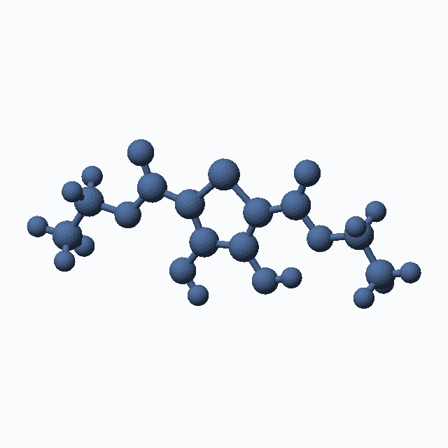 3,4-Dihydroxy-thiophene-2,5-dicarboxylic acid diethyl ester (CAS 1822-66-8), C10H12O6S - 3D ball-and-stick molecular model, MolGod STL preview 3,4-Dihydroxy-thiophene-2,5-dicarboxylic acid diethyl ester (CAS 1822-66-8), C10H12O6S - 3D ball-and-stick molecular model, MolGod STL preview