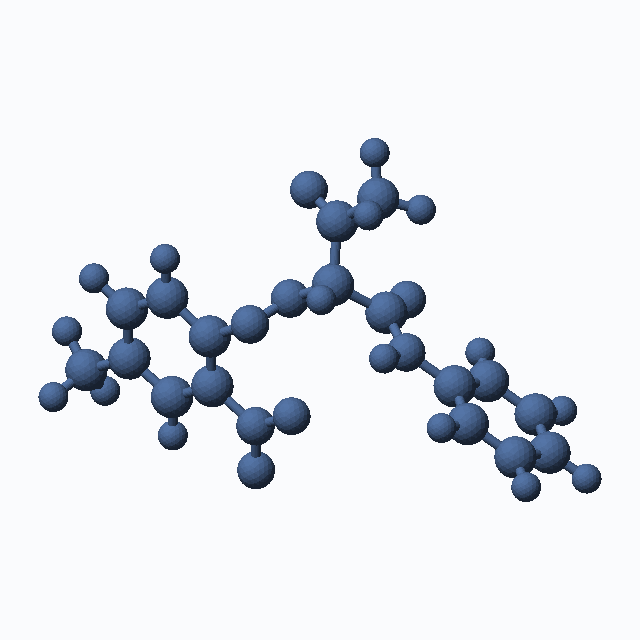 C.I. Pigment Yellow 1 (CAS 2512-29-0), C17H16N4O4 - 3D ball-and-stick molecular model, MolGod STL preview C.I. Pigment Yellow 1 (CAS 2512-29-0), C17H16N4O4 - 3D ball-and-stick molecular model, MolGod STL preview