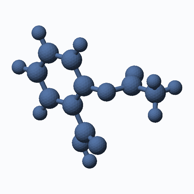 Aspirin (CAS 50-78-2), C9H8O4 - 3D ball-and-stick molecular model, MolGod STL preview Aspirin (CAS 50-78-2), C9H8O4 - 3D ball-and-stick molecular model, MolGod STL preview