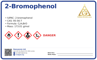 2-Bromophenol (CAS 95-56-7), CAS 95-56-7 — chemical product label