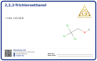 2,2,2-Trichloroethanol (CAS 115-20-8), CAS 115-20-8 — chemical product label