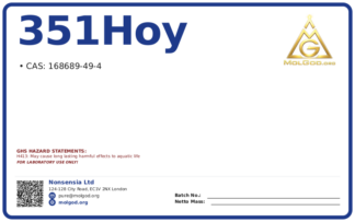 351HOY (CAS 168689-49-4), CAS 168689-49-4 — chemical product label