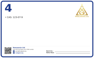 4- (CAS 123-07-9), CAS 123-07-9 — chemical product label