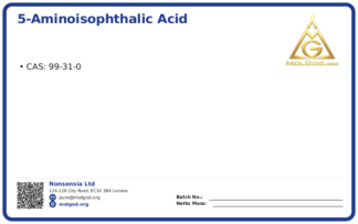 5-Aminoisophthalic acid (CAS 99-31-0), CAS 99-31-0 — chemical product label