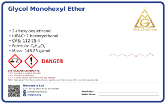 CAS 112-25-4, CAS 112-25-4 — chemical product label