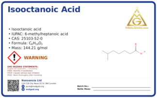 CAS 25103-52-0, CAS 25103-52-0 — chemical product label