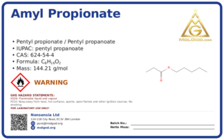 CAS 624-54-4, CAS 624-54-4 — chemical product label