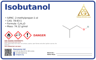 CAS 78-83-1, CAS 78-83-1 — chemical product label