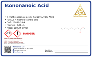 CAS 26896-18-4, CAS 26896-18-4 — chemical product label