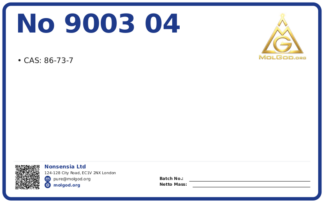Cas No 9003 04 7 China Manufacturers & Suppliers & Factory (CAS 86-73-7), CAS 86-73-7 — chemical product label