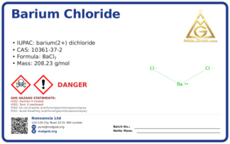 China Riel Chemical Co., Ltd. latest company blog about Highpurity Barium Chloride Gains Demand in Fine Chemicals Sector (CAS 10361-37-2), CAS 10361-37-2 — chemical product label