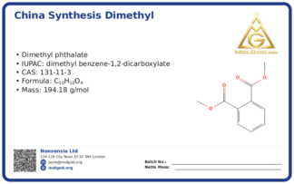 China Synthesis Dimethyl Phthalate manufacturers, Synthesis Dimethyl Phthalate suppliers, Synthesis Dimethyl Phthalate wholesaler (CAS 131-11-3) — Qingdao Hisea, CAS 131-11-3 — chemical product label
