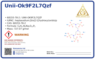 DTPMP (CAS 68155-78-2), CAS 68155-78-2 — chemical product label