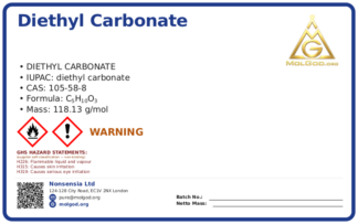 Diethyl carbonate (CAS 105-58-8), CAS 105-58-8 — chemical product label