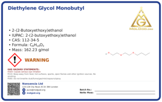 CAS 号: 112-34 (CAS 112-34-5), CAS 112-34-5 — chemical product label