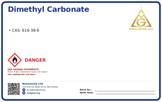 Dimethyl carbonate (CAS 616-38-6), CAS 616-38-6 — chemical product label