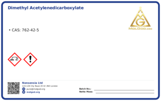 Dimethyl acetylenedicarboxylate (CAS 762-42-5), CAS 762-42-5 — chemical product label