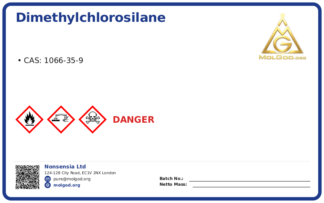 Dimethylchlorosilane (CAS 1066-35-9), CAS 1066-35-9 — chemical product label
