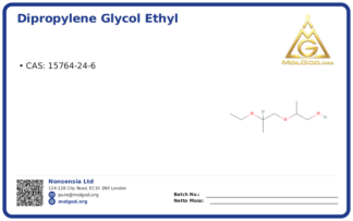 Dipropylene Glycol Ethyl Ether CAS No 15764-24 (CAS 15764-24-6) — Xilong Scientific, CAS 15764-24-6 — chemical product label