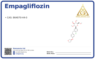Empagliflozin (CAS 864070-44-0), CAS 864070-44-0 — chemical product label