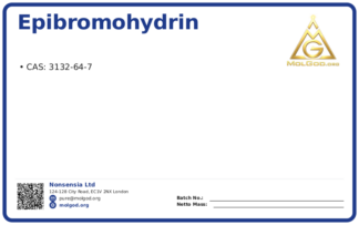 Epibromohydrin (CAS 3132-64-7), CAS 3132-64-7 — chemical product label