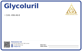 Glycoluril (CAS 496-46-8), CAS 496-46-8 — chemical product label
