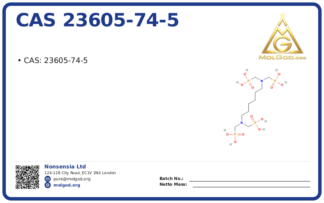 CAS 23605-74-5, CAS 23605-74-5 — chemical product label
