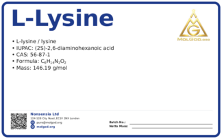 L (CAS 56-87-1), CAS 56-87-1 — chemical product label