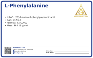 L (CAS 63-91-2), CAS 63-91-2 — chemical product label