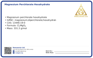 Magnesium perchlorate hexahydrate (CAS 13446-19-0), CAS 13446-19-0 — chemical product label