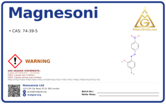 MagnesonⅠ (CAS 74-39-5), CAS 74-39-5 — chemical product label