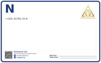 N (CAS 61791-31-9), CAS 61791-31-9 — chemical product label