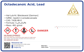 CAS 7428-48-0, CAS 7428-48-0 — chemical product label