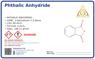 CAS 85-44-9, CAS 85-44-9 — chemical product label