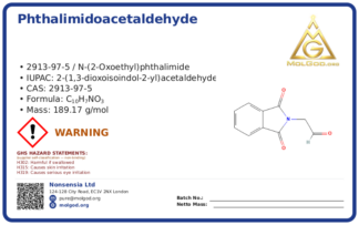 Phthalimidoacetaldehyde (CAS 2913-97-5) — Beijing Tong Guang, CAS 2913-97-5 — chemical product label
