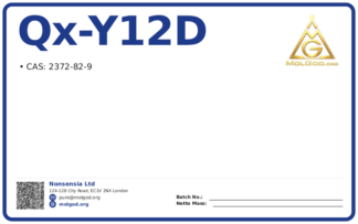 China (CAS 2372-82-9), CAS 2372-82-9 — chemical product label