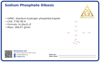 Sodium Phosphate Dibasic CAS N 7782-85 (CAS 7782-85-6) — Xilong Scientific, CAS 7782-85-6 — chemical product label