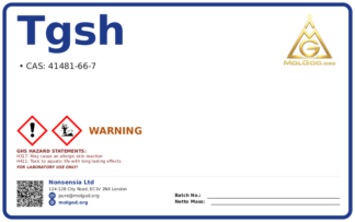 TGSH (CAS 41481-66-7), CAS 41481-66-7 — chemical product label