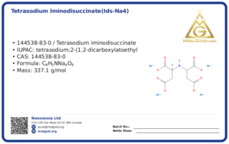 Tetrasodium Iminodisuccinate(IDS-Na4) (CAS 144538-83-0), CAS 144538-83-0 — chemical product label