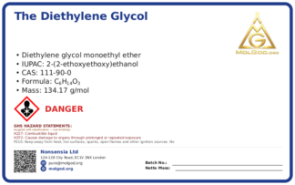 Diethyleneglycolmonoethylether (CAS 111-90-0), CAS 111-90-0 — chemical product label
