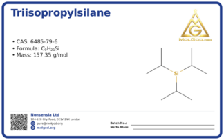Triisopropylsilane (CAS 6485-79-6), CAS 6485-79-6 — chemical product label