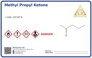 methyl propyl ketone (CAS 107-87-9), CAS 107-87-9 — chemical product label