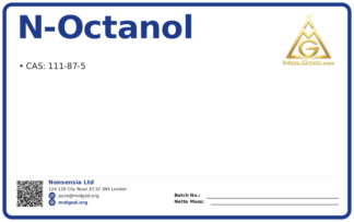 n-Octanol (CAS 111-87-5), CAS 111-87-5 — chemical product label