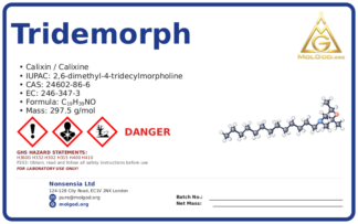 tridemorph (CAS 24602-86-6) — Safety Data Sheet, CAS 24602-86-6 — chemical product label