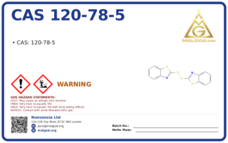 CAS 120-78-5, CAS 120-78-5 — chemical product label