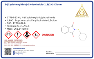 CAS 17796-82-6, CAS 17796-82-6 — chemical product label