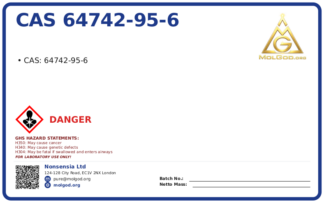 CAS 64742-95-6, CAS 64742-95-6 — chemical product label